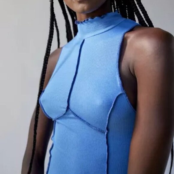 NWT URBAN OUTFITTERS | Deja Seamed Mini Dress | Sz. S - Picture 5 of 11